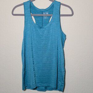 Mountain Hardwear Blue Racerback Athletic Tank Top - Size XS